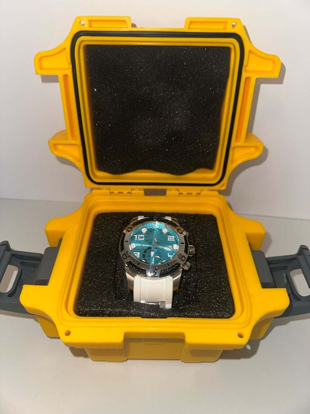 Invicta Bolt Chronograph Watch 50584 White Blue